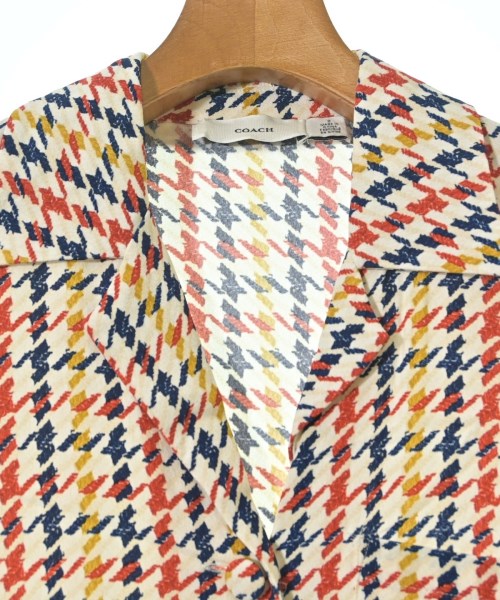 COACH（コーチ）ワンピース 白 サイズ:2(M位) レディース/2200634494062