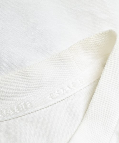 COACH（コーチ）Tシャツ・カットソー 白 サイズ:XS メンズ/2200634494086