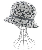 COACH（コーチ）ハット グレー サイズ:M/L レディース/2200609595039