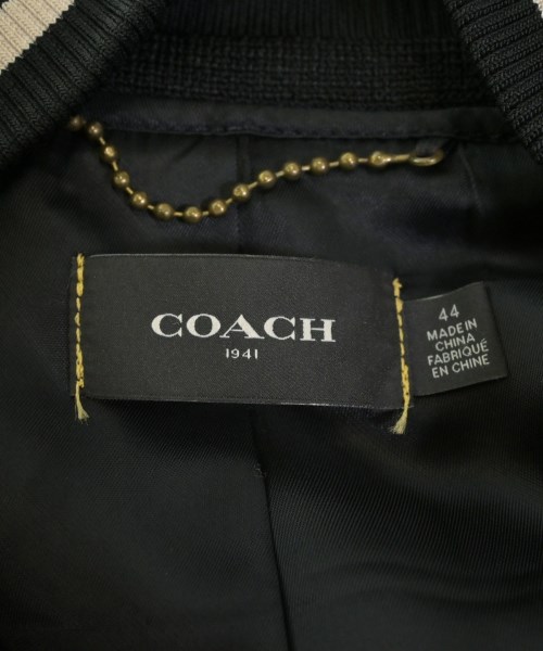 COACH（コーチ）スタジャン 紺 サイズ:44(S位) メンズ/2200606966030