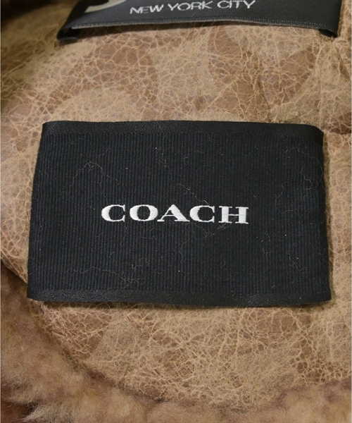 COACH（コーチ）ムートンコート ベージュ サイズ:S レディース/2200601059010