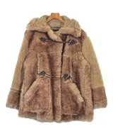 COACH（コーチ）ムートンコート ベージュ サイズ:S レディース/2200601059010