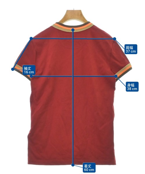 COACH（コーチ）Tシャツ・カットソー 赤 サイズ:XS レディース/2200610792151