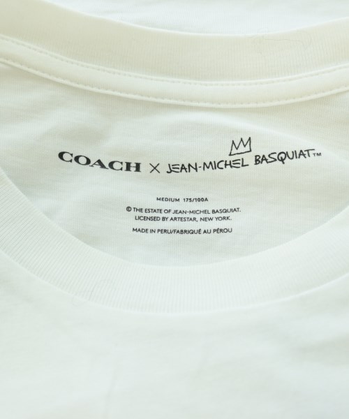 COACH（コーチ）Tシャツ・カットソー 白 サイズ:M メンズ/2200606664066