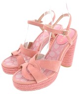 COACH（コーチ）サンダル ピンク サイズ:US9(26cm位) レディース/2200609650035