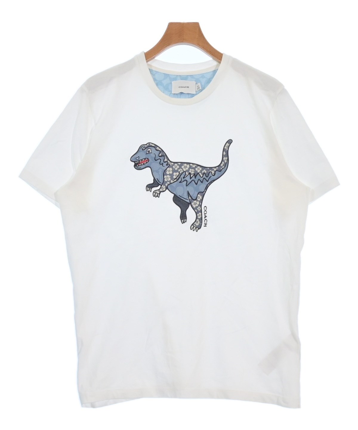 coach Tシャツ Coach】ストライプが可愛い♪ シグネチャーリンガーTシャツ