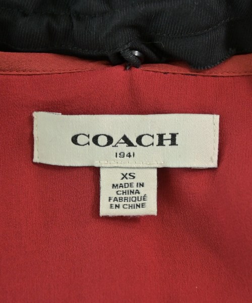 COACH（コーチ）ワンピース 赤 サイズ:XS レディース/2200673064042
