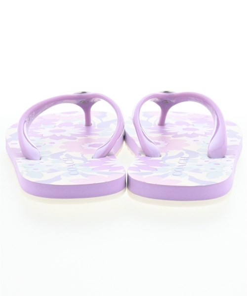 COACH（コーチ）サンダル 紫 サイズ:US6(23cm位) レディース/2200675661072