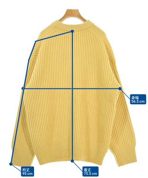 COACH（コーチ）ニット・セーター 黄 サイズ:M レディース/2200678526040