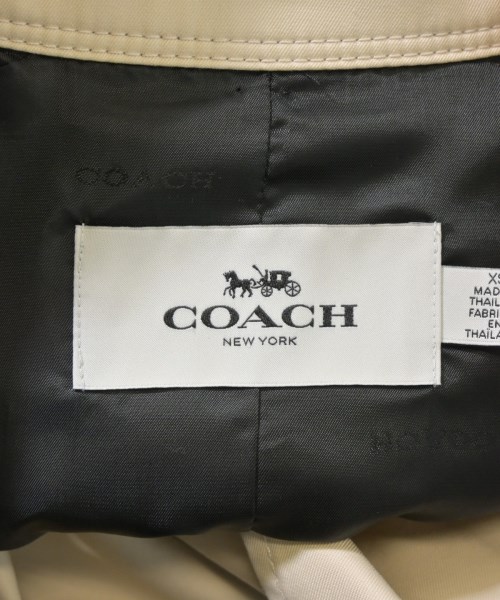 COACH（コーチ）トレンチコート ベージュ サイズ:XS レディース/2200674967014