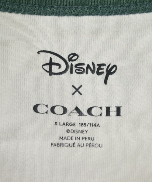 COACH（コーチ）Tシャツ・カットソー 白 サイズ:XL メンズ/2200680347015