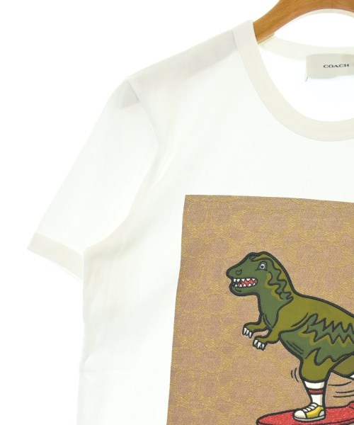 COACH（コーチ）Tシャツ・カットソー 白 サイズ:XS レディース/2200681748194