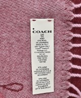 COACH（コーチ）マフラー 赤 サイズ:- レディース/2200693901174