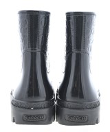 COACH（コーチ）レインシューズ 黒 サイズ:US7(24cm位) レディース/2200694465026