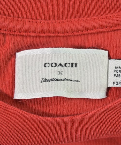 COACH（コーチ）ノースリーブ 赤 サイズ:M レディース/2200694232161