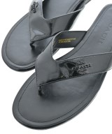COACH（コーチ）サンダル 黒 サイズ:US7(24cm位) レディース/2200696213076
