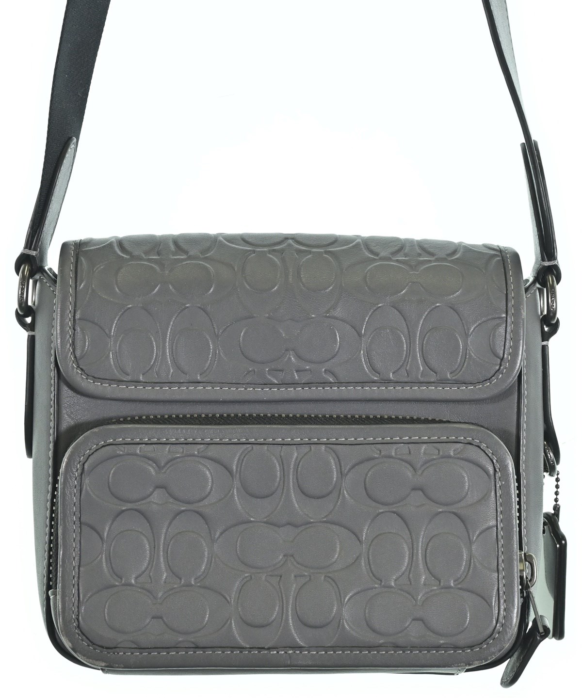 COACH（コーチ）ショルダーバッグ グレー サイズ:- レディース
