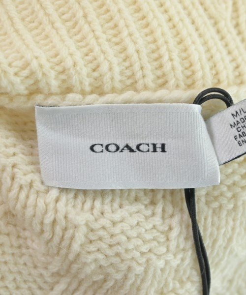 COACH（コーチ）ニット・セーター 白 サイズ:F レディース/2200651455077