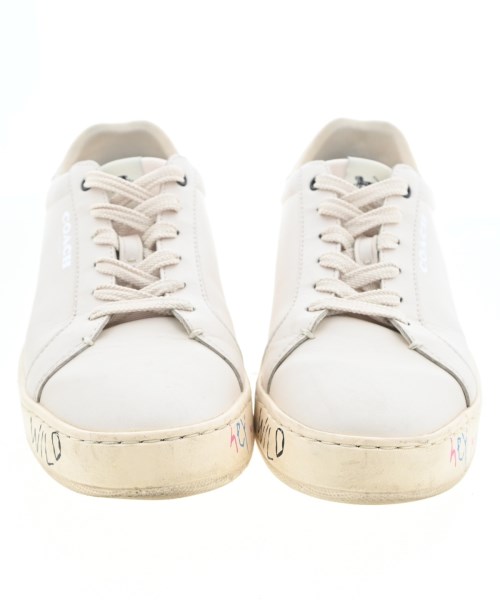 COACH（コーチ）スニーカー ベージュ サイズ:US8(26cm位) メンズ/2200652771183