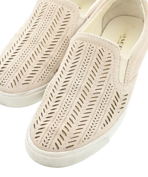 COACH（コーチ）スニーカー ベージュ サイズ:US6(23cm位) レディース/2200655455127