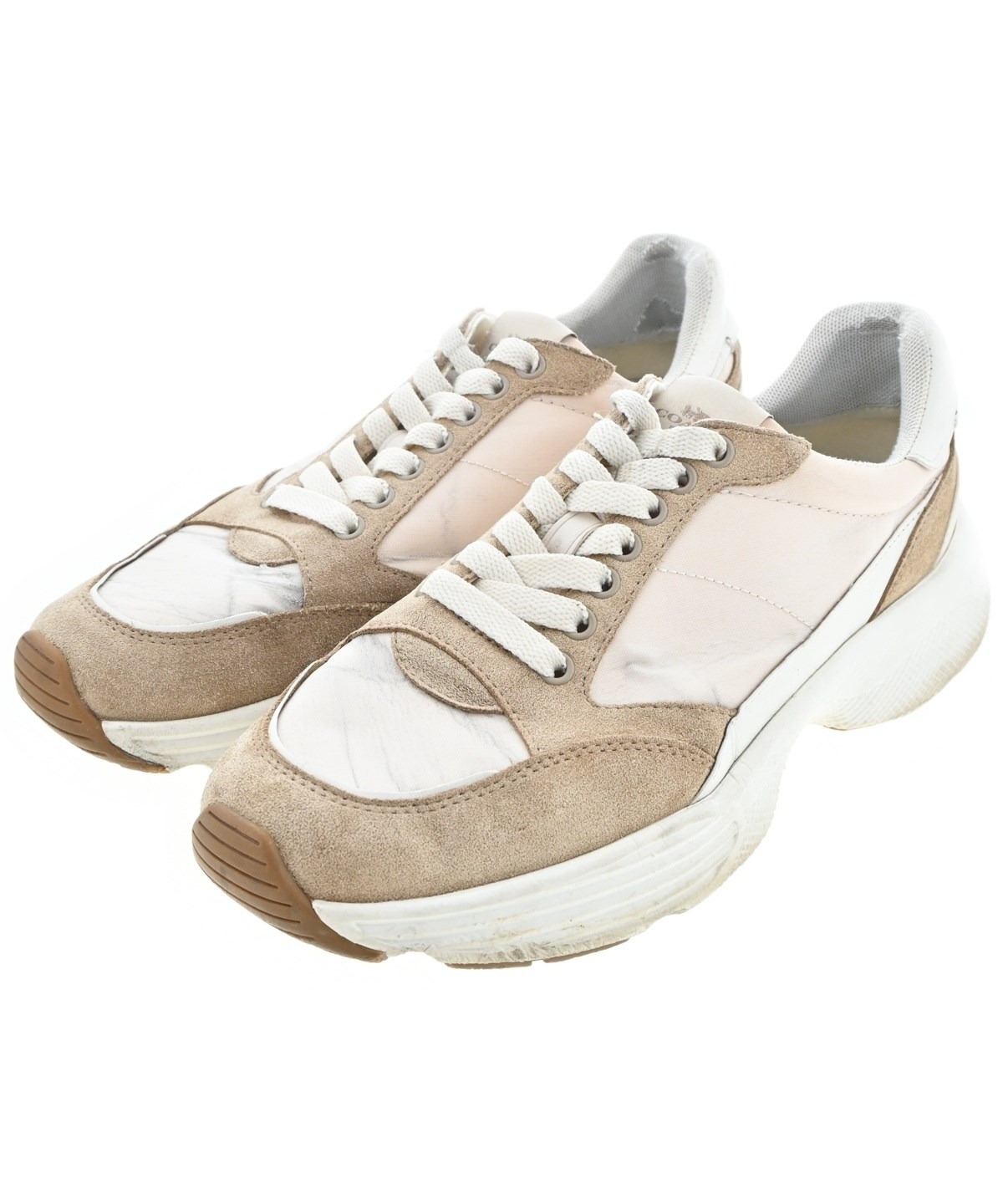 COACH（コーチ）スニーカー ベージュ サイズ:US9(27cm位) メンズ