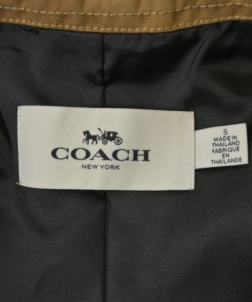 COACH（コーチ）トレンチコート ベージュ サイズ:S メンズ/2200711160019