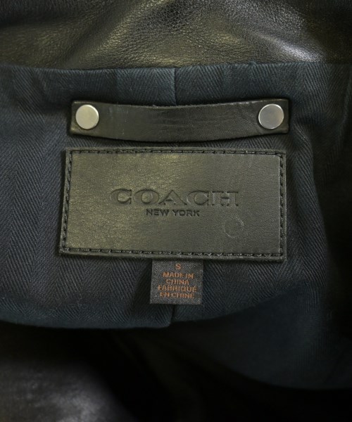 COACH（コーチ）ライダース 黒 サイズ:S メンズ/2200711475038
