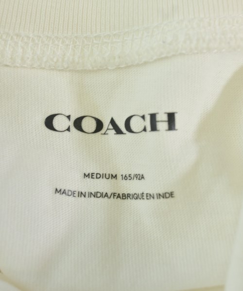 COACH（コーチ）Tシャツ・カットソー 白 サイズ:M レディース/2200711606098