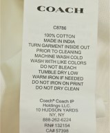 COACH（コーチ）Tシャツ・カットソー 白 サイズ:M レディース/2200711606098