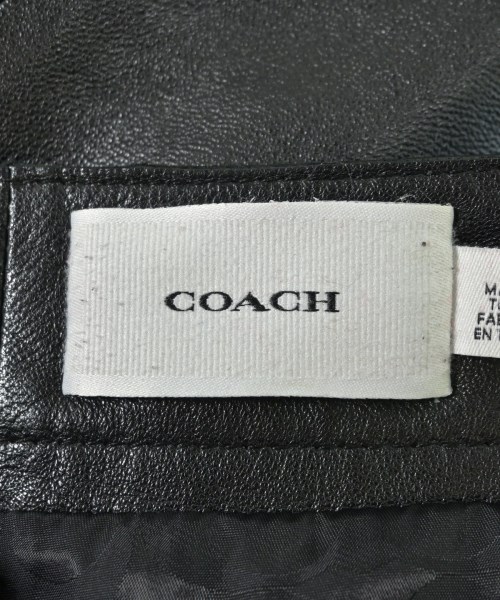 COACH（コーチ）ロング・マキシ丈スカート 黒 サイズ:2(M位) レディース/2200710323019