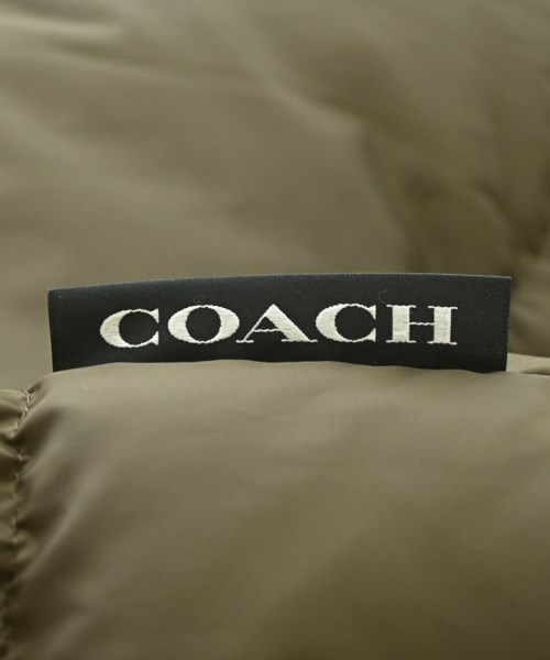 COACH（コーチ）ダウンジャケット/ダウンベスト 茶 サイズ:F メンズ/2200713947045