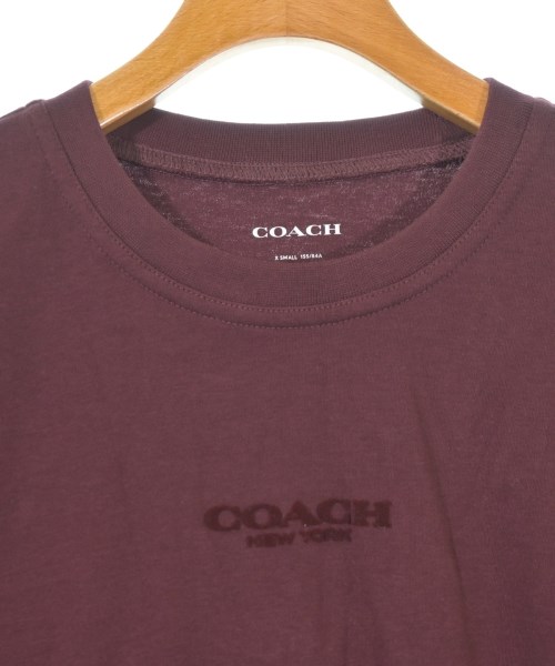 COACH（コーチ）Tシャツ・カットソー 赤 サイズ:XS レディース/2200715001233