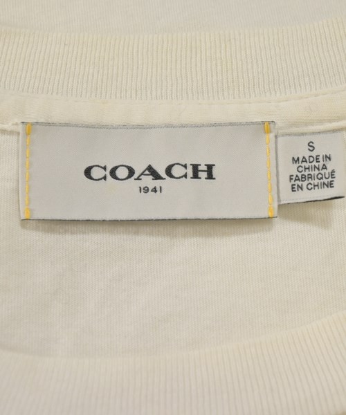 COACH（コーチ）Tシャツ・カットソー 白 サイズ:S メンズ/2200716731252