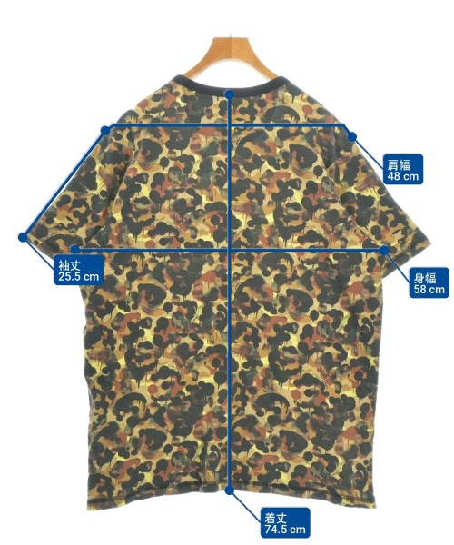 COACH（コーチ）Tシャツ・カットソー 黄 サイズ:XL メンズ/2200716927020