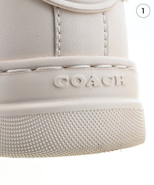 COACH（コーチ）スニーカー ベージュ サイズ:US5(22cm位) レディース/2200718577025