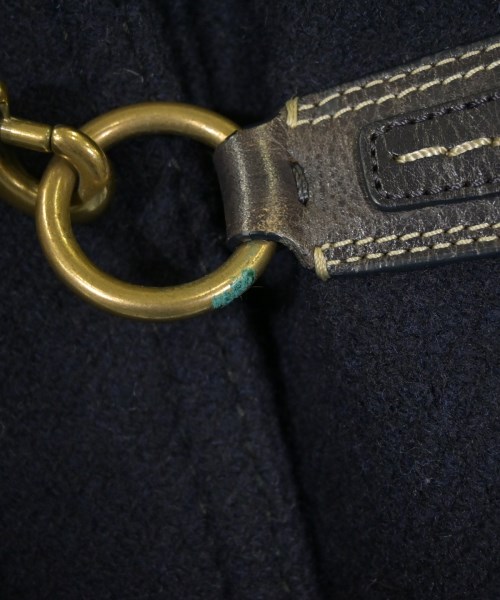 COACH（コーチ）ダッフルコート 紺 サイズ:2(M位) レディース/2200638332018
