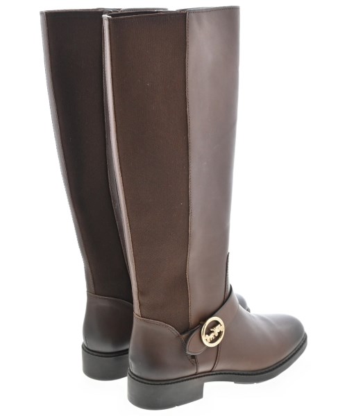 COACH（コーチ）ブーツ 茶 サイズ:US5(22cm位) レディース/2200641890086