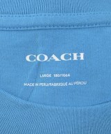 COACH（コーチ）Tシャツ・カットソー 青 サイズ:L メンズ/2200650339019