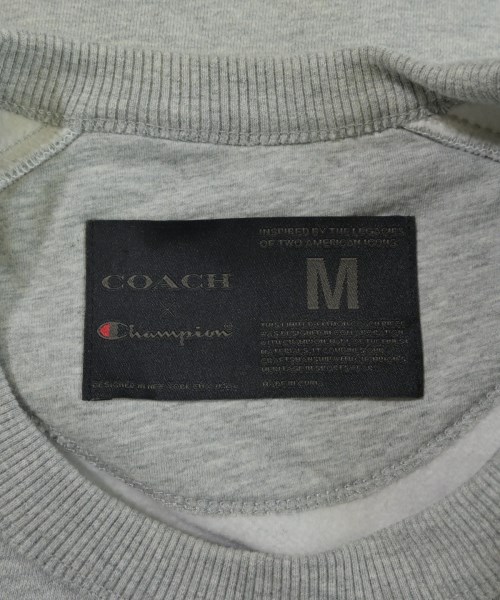 COACH（コーチ）スウェット グレー サイズ:M メンズ/2200650556096