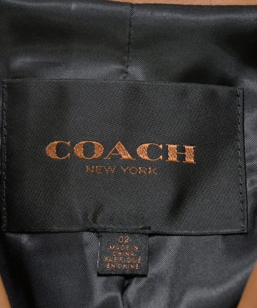 COACH（コーチ）ライダース ベージュ サイズ:2(M位) レディース/2200650737136