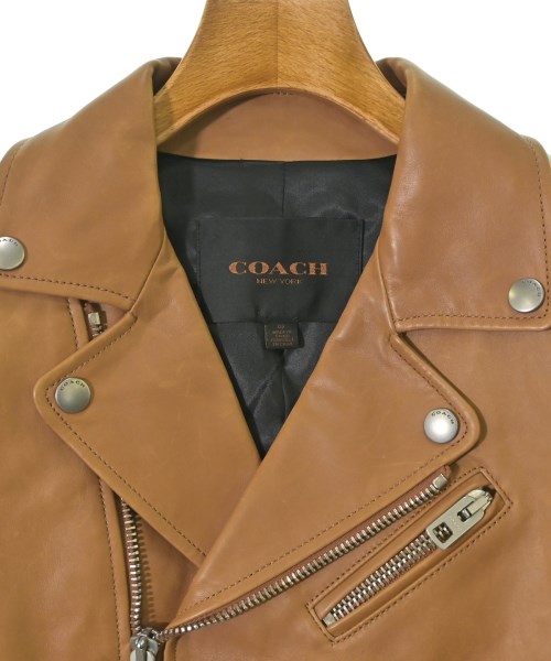 COACH（コーチ）ライダース ベージュ サイズ:2(M位) レディース/2200650737136