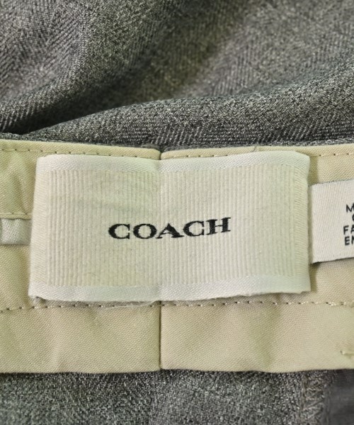 COACH（コーチ）スラックス グレー サイズ:32(L位) メンズ/2200651484022
