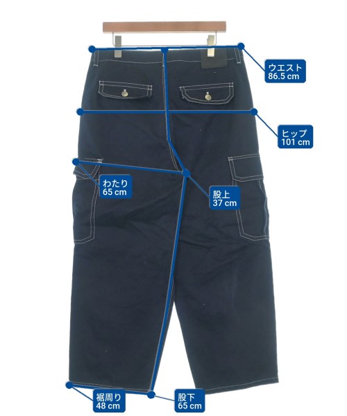 COACH（コーチ）カーゴパンツ 紺 サイズ:34(XL位) メンズ/2200652624021