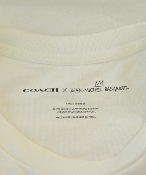 COACH（コーチ）Tシャツ・カットソー 白 サイズ:-(M位) メンズ/2200652624045