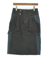 COACH（コーチ）ひざ丈スカート 黒 サイズ:2(M位) レディース/2200654102039