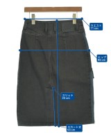 COACH（コーチ）ひざ丈スカート 黒 サイズ:2(M位) レディース/2200654102039