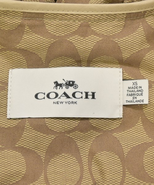 COACH（コーチ）ブルゾン ベージュ サイズ:XS レディース/2200654102053
