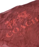 COACH（コーチ）ストール 赤 サイズ:- メンズ/2200703498083