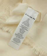 COACH（コーチ）ストール 白 サイズ:- レディース/2200706854121