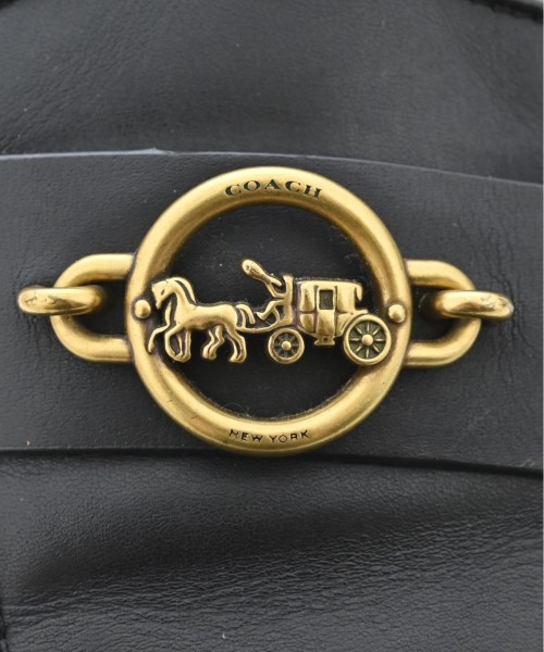 COACH（コーチ）サンダル 黒 サイズ:US5(22cm位) レディース/2200710426055